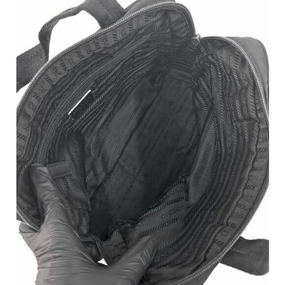 PRADA Black Tote Bag A-A28993 - Picture 7 of 13